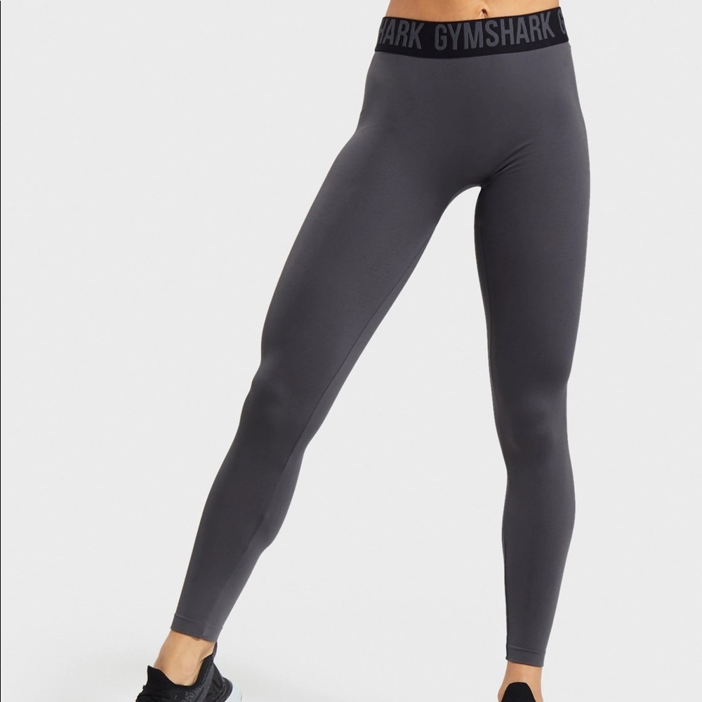 COPY - Gymshark gray seamless fit leggings